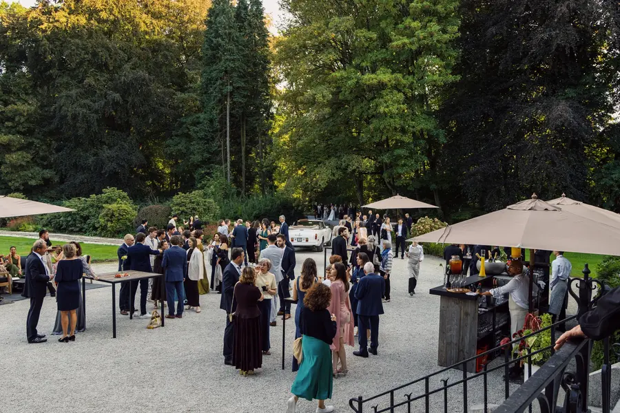 Cocktail dans le parc